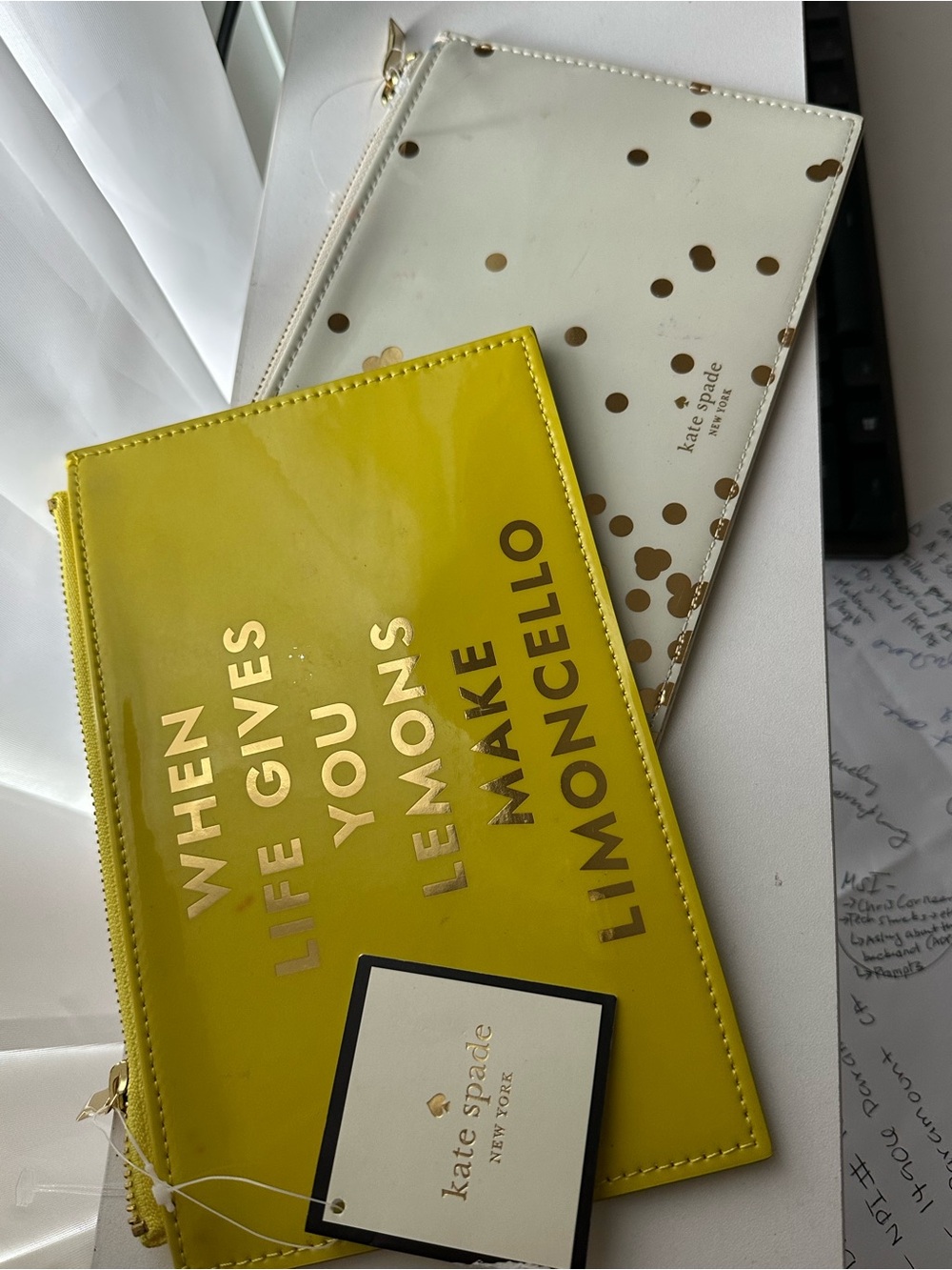 2 for 1 - Kate Spade Clutch pouches bundle